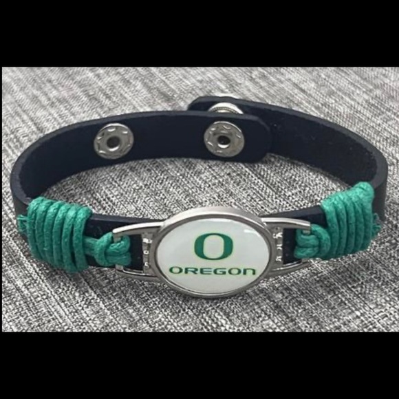 Bracelet, Duck Football Team University Of Oregon, Unisex Bracelet, College - Picture 6 of 16
